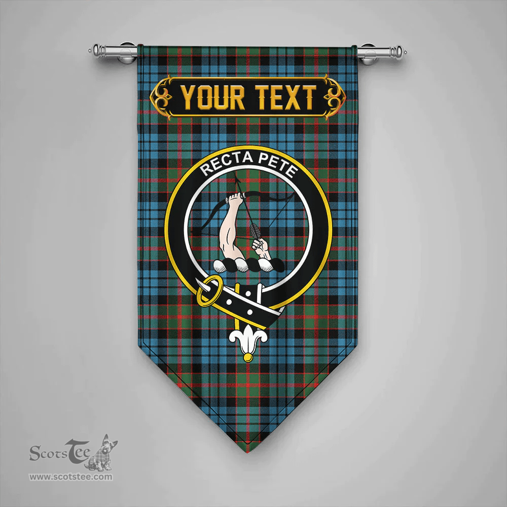 Scottish Fletcher of Dunans Clan Tartan Gonfalon - Crest Personalize Scottish Plaid Tartan Plaid