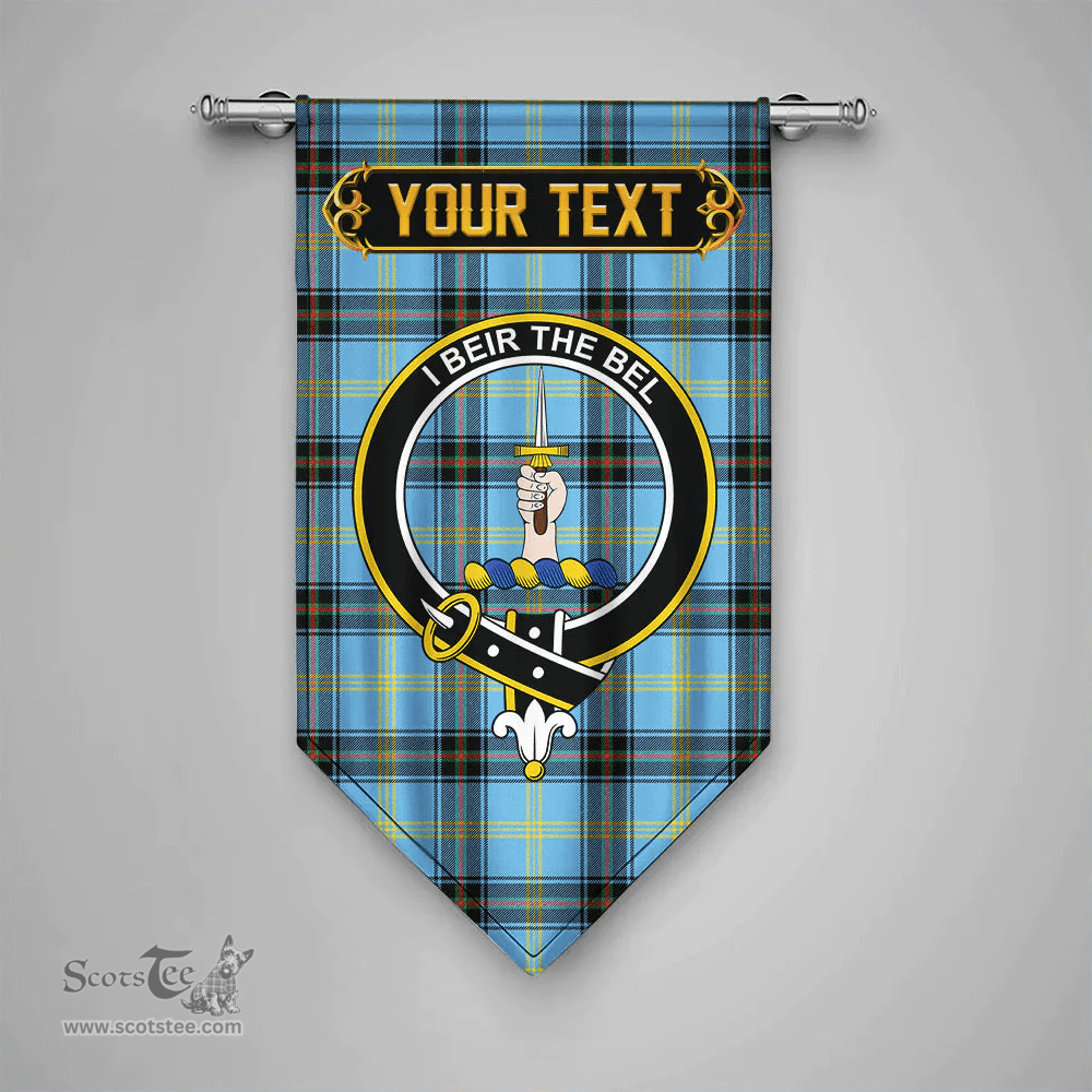 Scottish Bell of the Borders Modern Clan Tartan Gonfalon - Crest Personalize Scottish Plaid Tartan Plaid