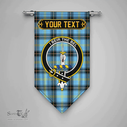 Scottish Bell of the Borders Modern Clan Tartan Gonfalon - Crest Personalize Scottish Plaid Tartan Plaid