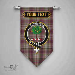 Scottish Anderson Ross Weathered Clan Tartan Gonfalon - Crest Personalize Scottish Plaid Tartan Plaid