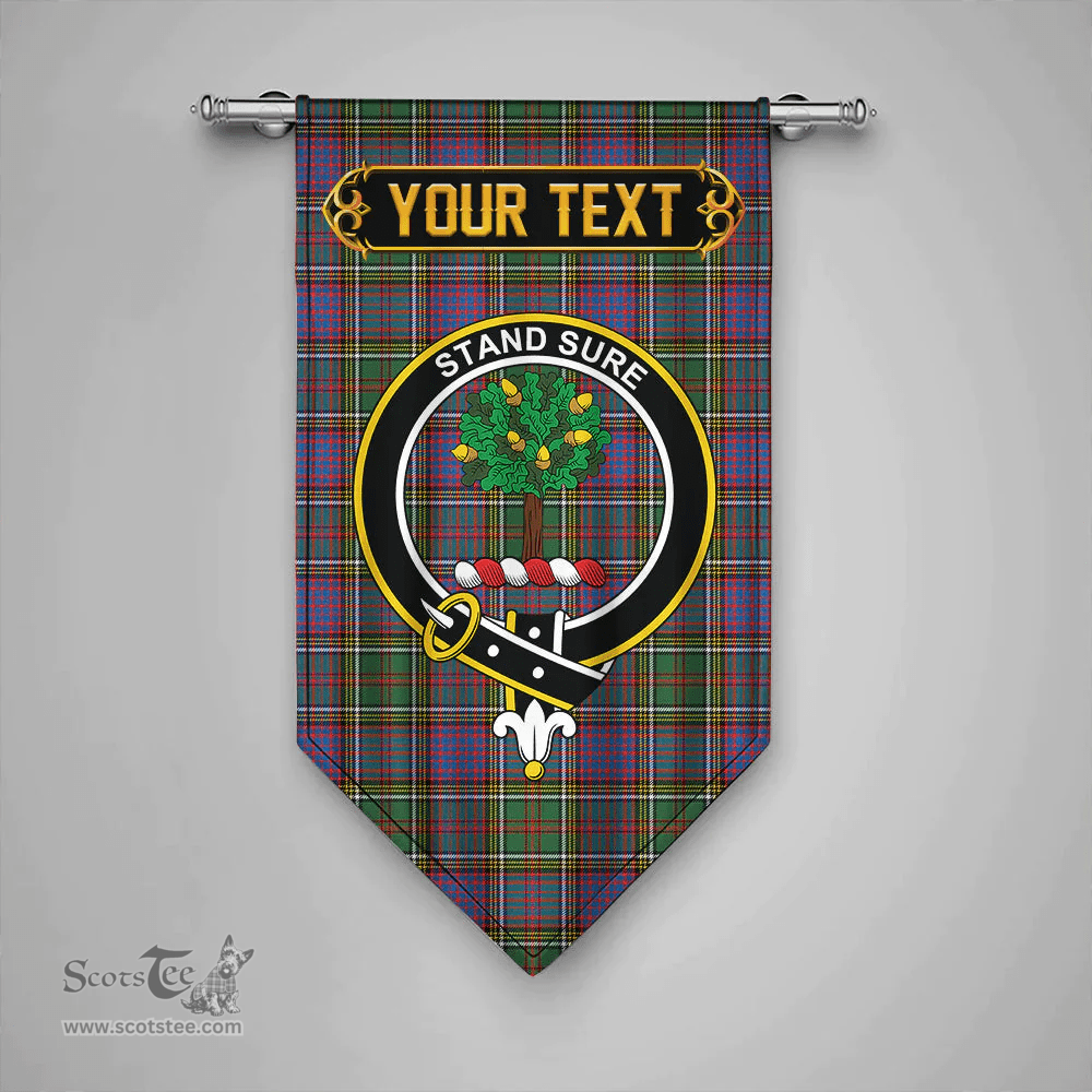 Scottish Anderson of Kinneddar Hunting Clan Tartan Gonfalon - Crest Personalize Scottish Plaid Tartan Plaid
