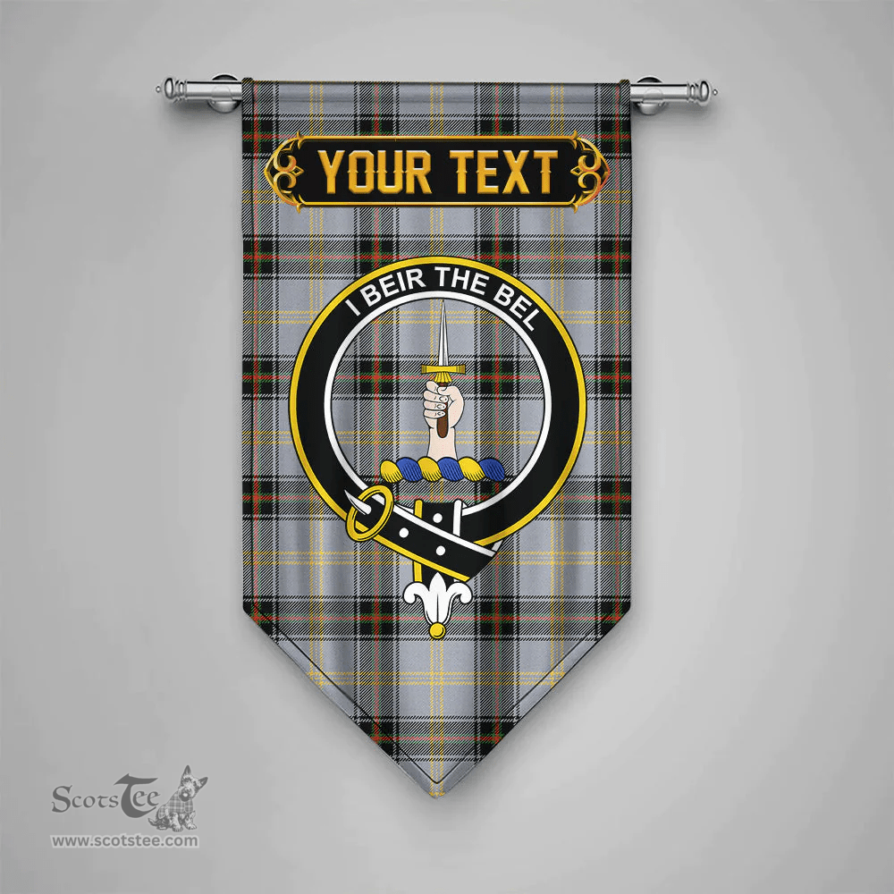 Scottish Bell of the Borders Ancient Clan Tartan Gonfalon - Crest Personalize Scottish Plaid Tartan Plaid