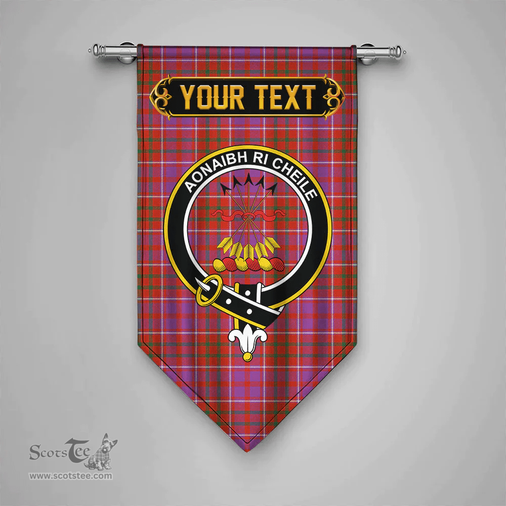Scottish Cameron of Locheil Ancient 2 Clan Tartan Gonfalon - Crest Personalize Scottish Plaid Tartan Plaid