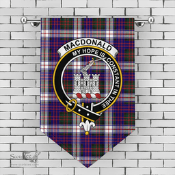 Scottish MacDonald Dress Modern Clan Tartan Gonfalon - Crest Classic Scottish Plaid Tartan Plaid