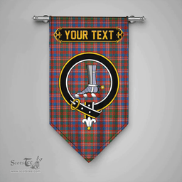 Scottish MacColl (MacCall) Ancient Clan Tartan Gonfalon - Crest Personalize Scottish Plaid Tartan Plaid