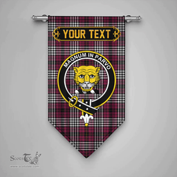 Scottish Little of Morton Rigg Modern Clan Tartan Gonfalon - Crest Personalize Scottish Plaid Tartan Plaid
