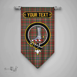 Scottish MacCall (MacColl) Ancient Clan Tartan Gonfalon - Crest Personalize Scottish Plaid Tartan Plaid