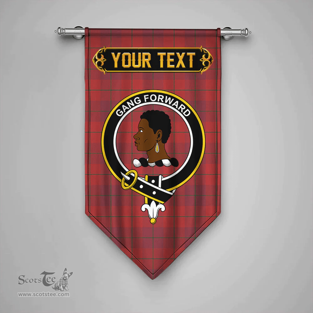 Scottish Stirling of Keir Ancient Clan Tartan Gonfalon - Crest Personalize Scottish Plaid Tartan Plaid