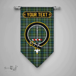 Scottish Rankin (Dalgliesh) Ancient Clan Tartan Gonfalon - Crest Personalize Scottish Plaid Tartan Plaid