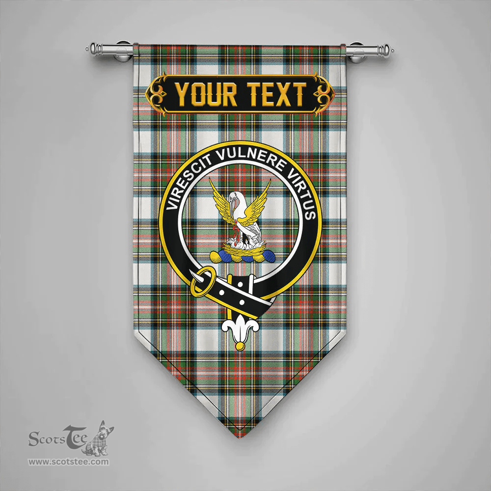 Scottish Stewart Dress Ancient Clan Tartan Gonfalon - Crest Personalize Scottish Plaid Tartan Plaid