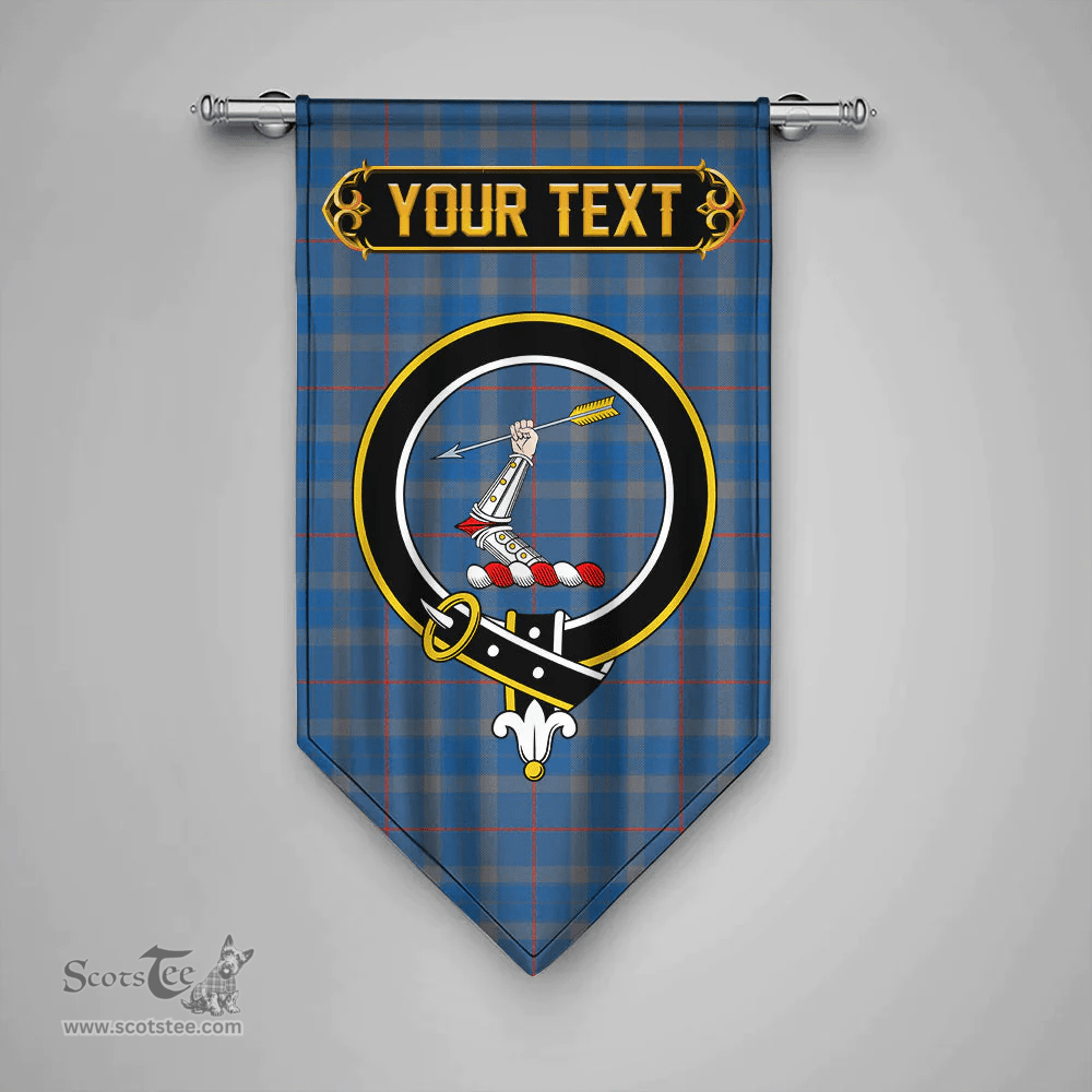 Scottish Thorburn (Thurburn) Ancient Clan Tartan Gonfalon - Crest Personalize Scottish Plaid Tartan Plaid