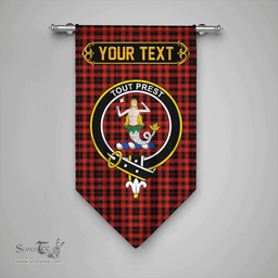 Scottish Murray of Ochtertyre Ancient Clan Tartan Gonfalon - Crest Personalize Scottish Plaid Tartan Plaid