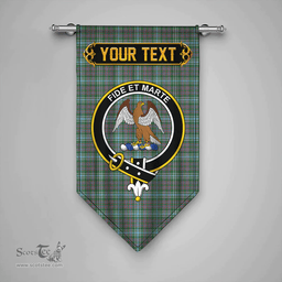 Scottish Ralston US Modern Clan Tartan Gonfalon - Crest Personalize Scottish Plaid Tartan Plaid