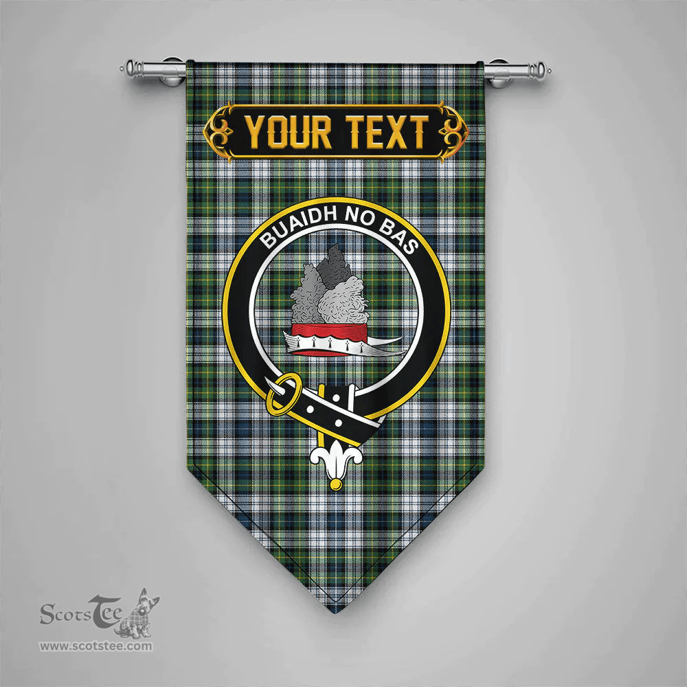 Scottish MacNeil of Barra (MacNeil/MacNeill) Paton Dress Modern Clan Tartan Gonfalon - Crest Personalize Scottish Plaid Tartan Plaid