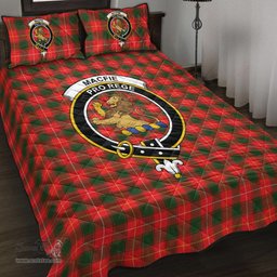 Scottish MacFie Clan Tartan Quilt Bed Set - Crest Classic Scottish Plaid Tartan Plaid