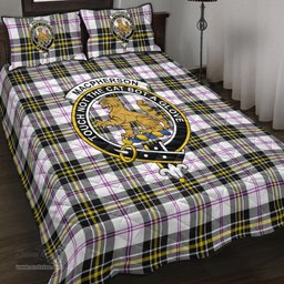 Scottish MacPherson Dress Modern Clan Tartan Quilt Bed Set - Crest Classic Scottish Plaid Tartan Plaid