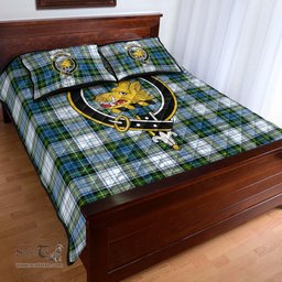 Scottish Campbell Dress Clan Tartan Quilt Bed Set - Crest Classic Scottish Plaid Tartan Plaid