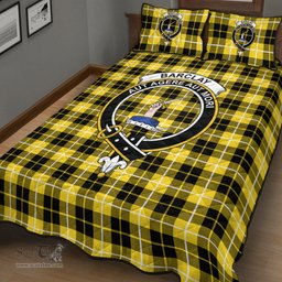 Scottish Barclay Dress Modern Clan Tartan Quilt Bed Set - Crest Classic Scottish Plaid Tartan Plaid