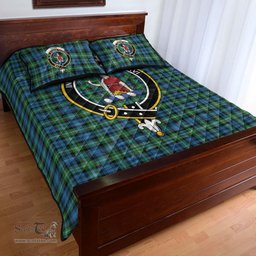 Scottish Lyon Clan Clan Tartan Quilt Bed Set - Crest Classic Scottish Plaid Tartan Plaid