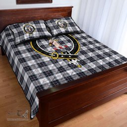 Scottish MacRae Dress Modern Clan Tartan Quilt Bed Set - Crest Classic Scottish Plaid Tartan Plaid