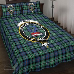 Scottish Rose Hunting Ancient Clan Tartan Quilt Bed Set - Crest Classic Scottish Plaid Tartan Plaid