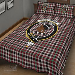 Scottish Borthwick Dress Ancient Clan Tartan Quilt Bed Set - Crest Classic Scottish Plaid Tartan Plaid