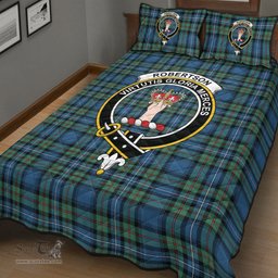Scottish Robertson Hunting Ancient Clan Tartan Quilt Bed Set - Crest Classic Scottish Plaid Tartan Plaid