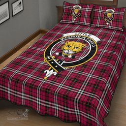 Scottish Little Clan Tartan Quilt Bed Set - Crest Classic Scottish Plaid Tartan Plaid