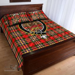 Scottish MacGill Modern Clan Tartan Quilt Bed Set - Crest Classic Scottish Plaid Tartan Plaid