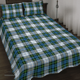 Scottish Campbell Dress Ancient Clan Tartan Quilt Bed Set - Classic Scottish Plaid Tartan Plaid