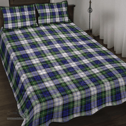 Scottish Gordon Dress Modern Clan Tartan Quilt Bed Set - Classic Scottish Plaid Tartan Plaid