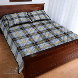 Scottish Bell of the Borders Clan Tartan Quilt Bed Set - Classic Scottish Plaid Tartan Plaid