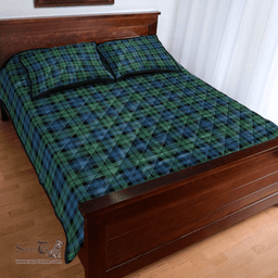 Scottish Campbell Ancient 02 Clan Tartan Quilt Bed Set - Classic Scottish Plaid Tartan Plaid