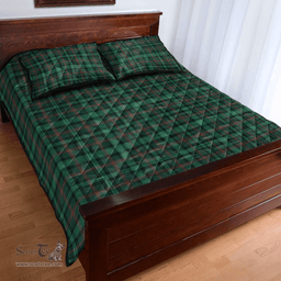 Scottish Ross Hunting Modern Clan Tartan Quilt Bed Set - Classic Scottish Plaid Tartan Plaid
