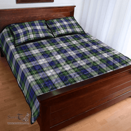 Scottish Gordon Dress Modern Clan Tartan Quilt Bed Set - Classic Scottish Plaid Tartan Plaid