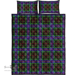 Scottish Brodie Hunting Modern Clan Tartan Quilt Bed Set - Classic Scottish Plaid Tartan Plaid