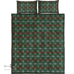 Scottish Gayre Clan Tartan Quilt Bed Set - Classic Scottish Plaid Tartan Plaid