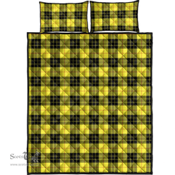 Scottish MacLeod of Lewis Modern Clan Tartan Quilt Bed Set - Classic Scottish Plaid Tartan Plaid