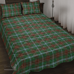 Scottish Gayre Clan Tartan Quilt Bed Set - Classic Scottish Plaid Tartan Plaid
