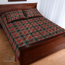 Scottish Anderson of Arbrake Clan Tartan Quilt Bed Set - Classic Scottish Plaid Tartan Plaid