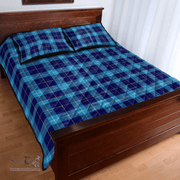 Scottish MacSporran Ancient Clan Tartan Quilt Bed Set - Classic Scottish Plaid Tartan Plaid