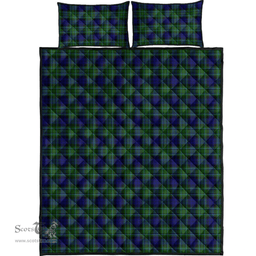Scottish MacCallum Modern Clan Tartan Quilt Bed Set - Classic Scottish Plaid Tartan Plaid