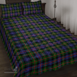 Scottish Murray of Atholl Modern Clan Tartan Quilt Bed Set - Classic Scottish Plaid Tartan Plaid