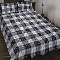 Scottish MacRae Dress Modern Clan Tartan Quilt Bed Set - Classic Scottish Plaid Tartan Plaid