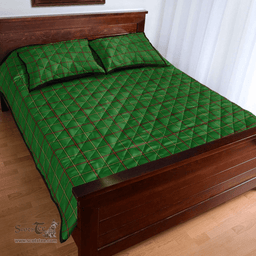 Scottish Tribe of Mar Clan Tartan Quilt Bed Set - Classic Scottish Plaid Tartan Plaid