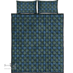 Scottish Robertson Hunting Ancient Clan Tartan Quilt Bed Set - Classic Scottish Plaid Tartan Plaid