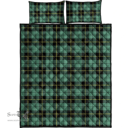 Scottish Wallace Hunting Ancient Clan Tartan Quilt Bed Set - Classic Scottish Plaid Tartan Plaid