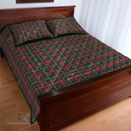 Scottish MacKintosh Hunting Modern Clan Tartan Quilt Bed Set - Classic Scottish Plaid Tartan Plaid