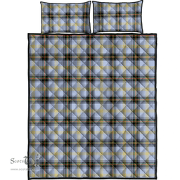 Scottish Bell of the Borders Clan Tartan Quilt Bed Set - Classic Scottish Plaid Tartan Plaid