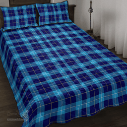 Scottish MacSporran Ancient Clan Tartan Quilt Bed Set - Classic Scottish Plaid Tartan Plaid